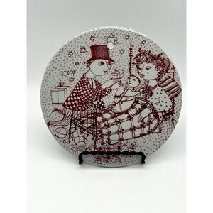 Bjorn Wiinblad October Optimisme‎ Nymolle Denmark Wall Calendar Plaque #3013-12